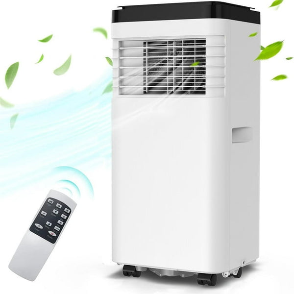 Vebreda 8,000 BTU Portable Air Conditioner with Comfort Sense Remote and Window Kit, White