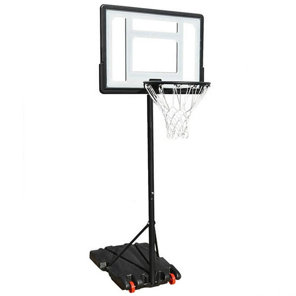 Vebreda Portable Basketball Hoop for Kids, 32in Backboard Basketball Stand with Wheels