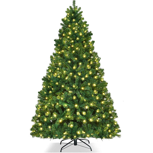 Vebreda Pre Lit Artificial Christmas Tree 7.5ft, Green