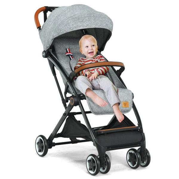 Vebreda Lightweight Aluminium Frame Baby Stroller with Net