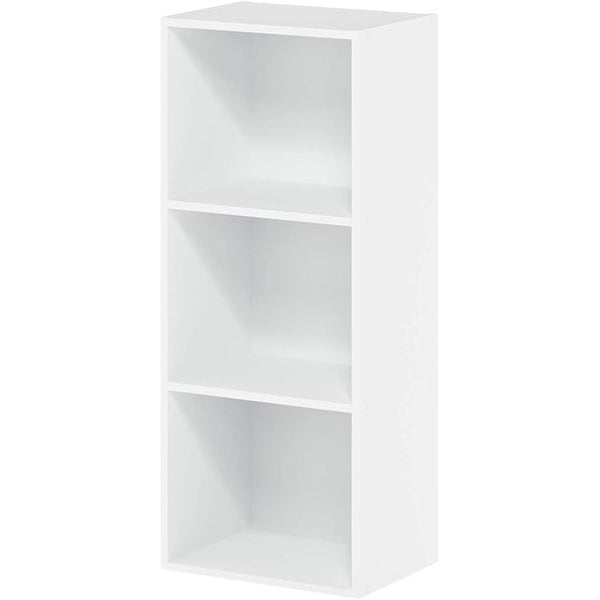 Vebreda Modern 3 Cube Storage Organizer or Bookcase White