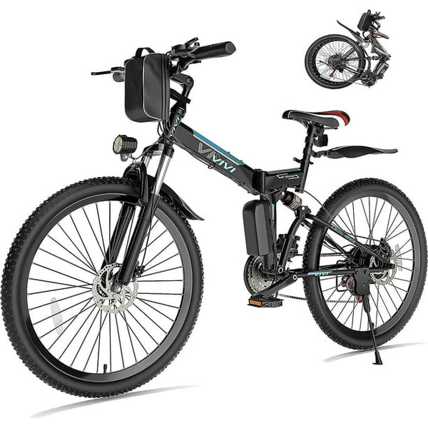 Vebreda Electric Bike for Adults Foldable 500W Electric Mountain Bike Ebike 20MPH Adult Electric Bicycles