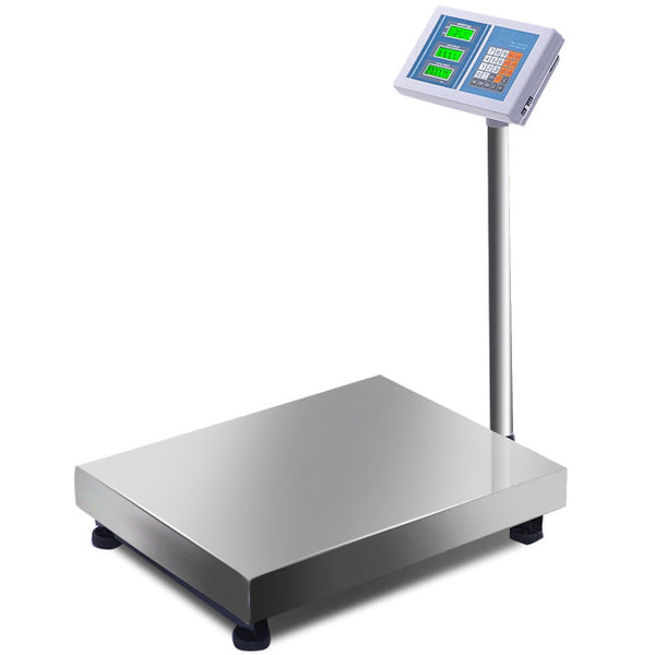 Vebreda 660 lbs Weight Computing Digital Floor Platform Scale , Silver