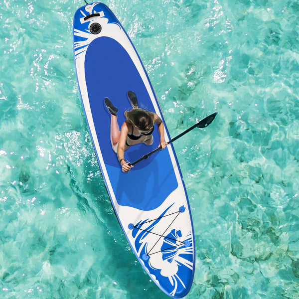 Vebreda Inflatable Stand Up Paddle Board 10' x 30'' x 6'' Ultra-Light SUP , Blue