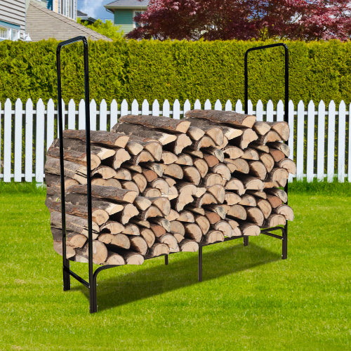 Vebreda Firewood storage rack with cover with water-proof cover Log Rack