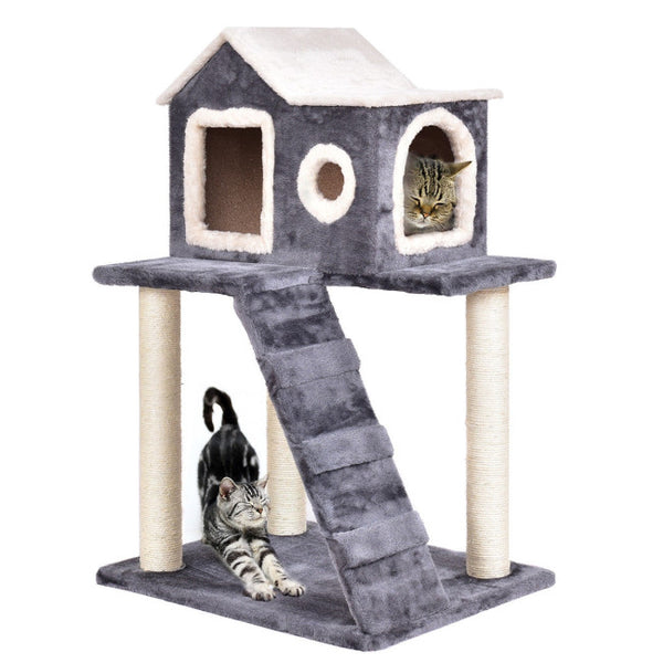 Vebreda 36 Inch Tower Condo Scratching Posts Ladder Cat Tree