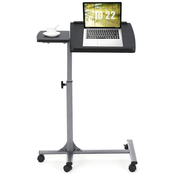 Vebreda Adjustable Angle Height Rolling Laptop Table