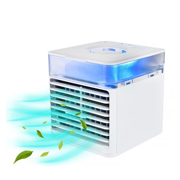 Vebreda Mini Air Cooler Evaporative Humidifier Cooling Fan 3 in 1 USB Mobile Desk Cooler