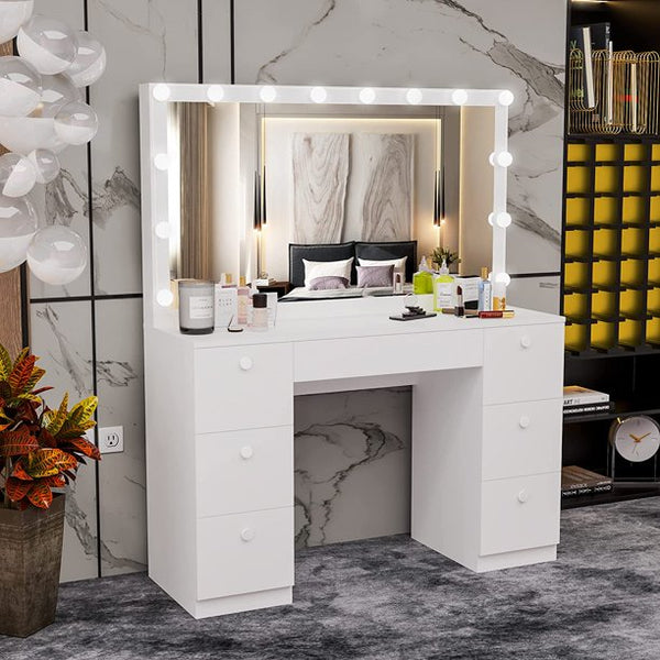 Vebreda Modern Vanity Table White