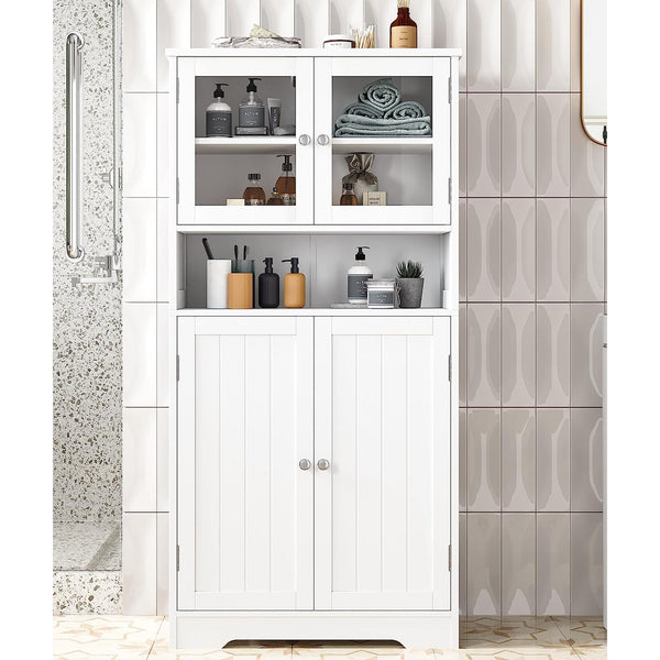 Vebreda Bathroom Cabinet, Freestanding Floor Cabinet