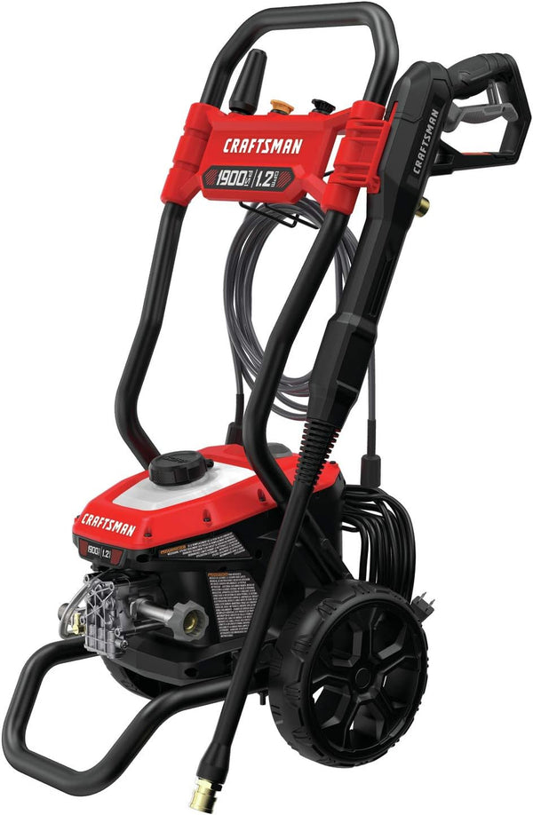 Electric Pressure Washer Cold Water 1900 PSI 1.2 GPM