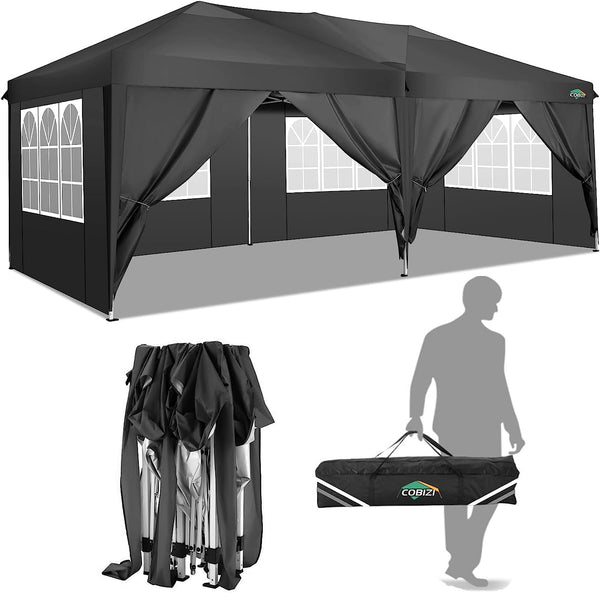 10x20 Pop Up Canopy Tent with 6 Sidewalls