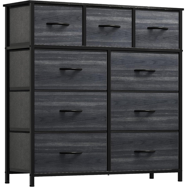 Vebreda Dresser with 9 Drawers - Fabric Storage Tower, Organizer Unit