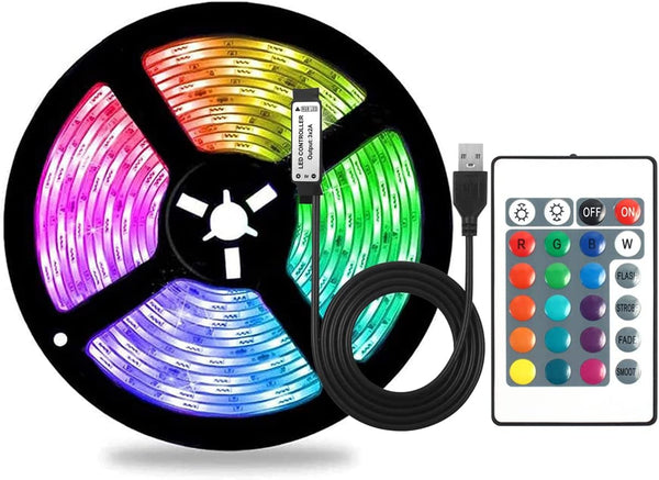 Vebreda LED Strip Lights, USB Powered, SMD 5050 Flexible LED Lights