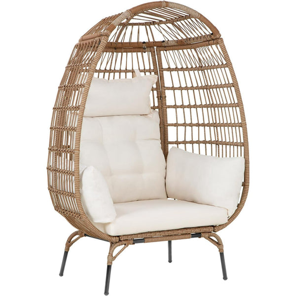 Vebreda Egg Chair Egg Basket Lounge Chair Rattan