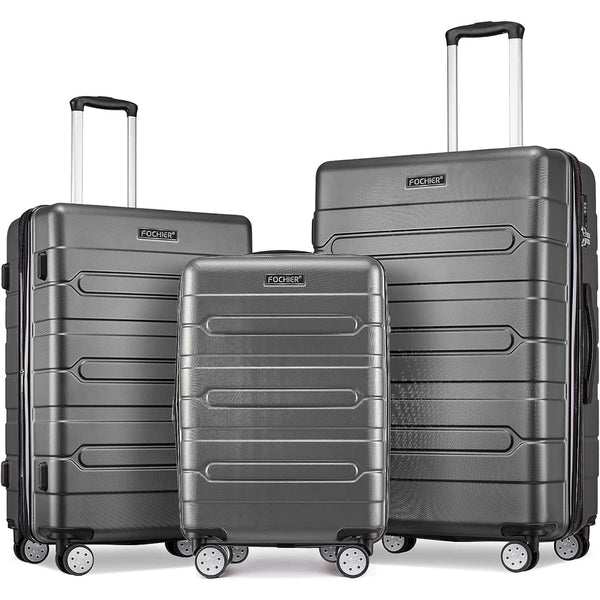 Vebreda 3 Piece Expandable Luggage Set