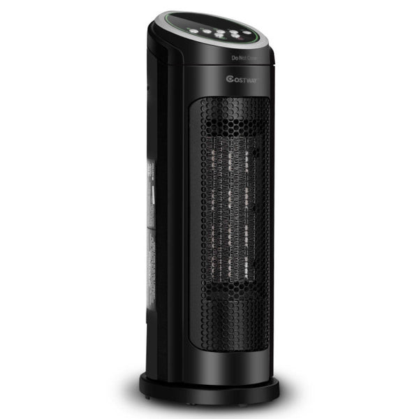 Vebreda 1500 W LED Portable Oscillating PTC Ceramic Space Heater , Black