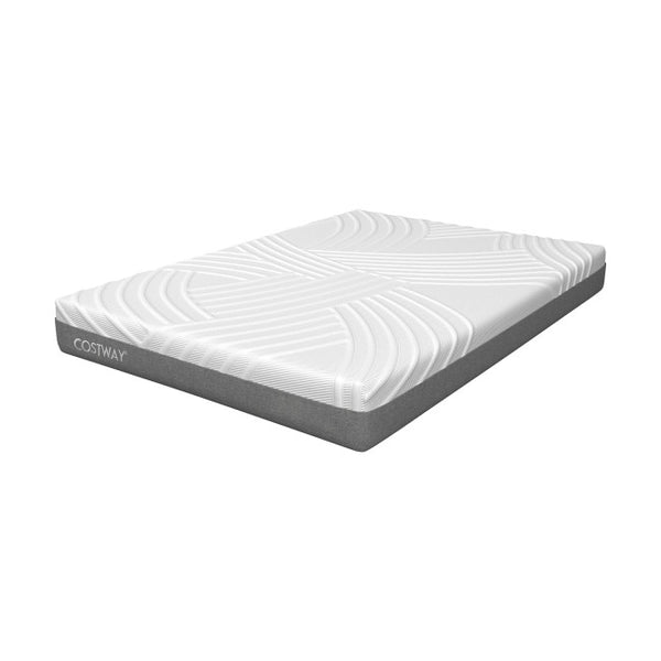 Vebreda 8 Inch Mattress Gel Infused Memory Foam Medium Firm Bamboo Charcoal