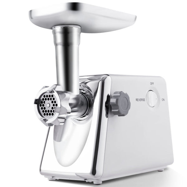 Vebreda 1300W Electric Steel Industrial Meat Grinder , Silver